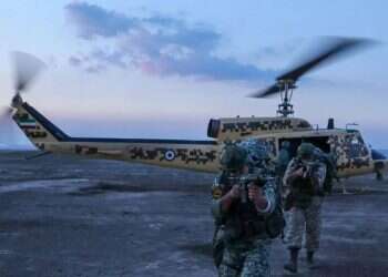 Iranian Army special forces during an airborne exercise. Photo: Social Media Iran deploys ground forces against Kurds in Iraq