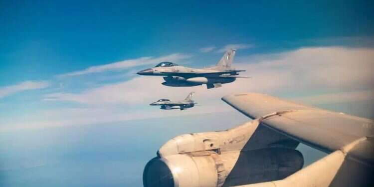 Greek Air Force jets fly alongside an Israeli refueling aircraft. Photo: Israeli Air Force Facing a 'Muslim NATO': Israel's biggest-ever defense deal reshapes the Mediterranean