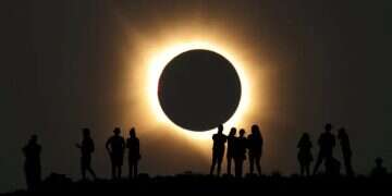 Spectacular total solar eclipse sweeps across Europe