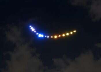 Mysterious glow over Tehran leads to online UFO, war frenzy
