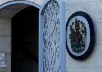 Britain has not ruled out defying Israel by not closing its Jerusalem mission (pictured above) Will the UK defy Israel by keeping Jerusalem consulate open?