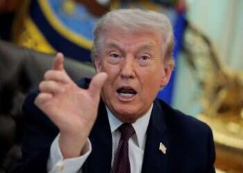 US President Donald Trump speaks during the signing ceremony for an executive order on mail ballots, in the Oval Office of the White House in March 31, 2026. Trump's mail ballot overhaul frozen by Supreme Court before midterms