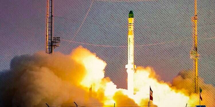 Iran is using its satellite program as a cover for nuclear weapons development. Photo: AFP Fear of collapse could push Iran toward a nuclear bomb