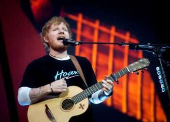 Ed Sheeran. Photo: EPA/Luca Piergiovanni Ed Sheeran