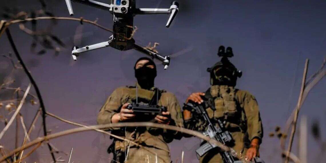 IDF Unit 6 soldiers operate a drone | Photo: Eric Sultan IDF suspends use of attack drones following deadly incident in Gaza