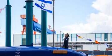 INS Drakon submarine arrives in Israel