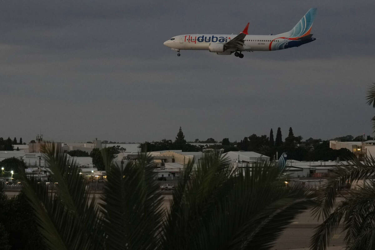 Flydubai flights to Israel suspended for 6 days