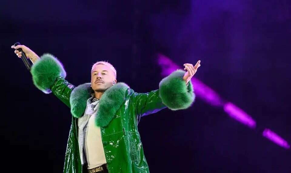 Macklemore attacks Israel on stage. Photo: AFP 'Free Palestine': Ed Sheeran opener goes off rails