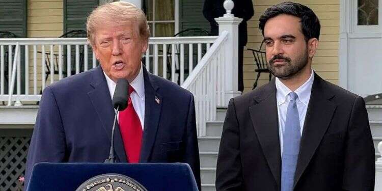 Zohran Mamdani and Donald Trump. Photo: Reuters Trump to Mamdani: 'Hopefully you're going to be a great one'