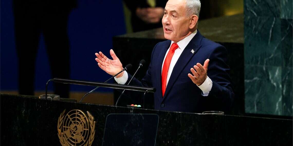 Netanyahu at the UN | Photo: Eric Sultan Netanyahu at UN: 'Iran's regime will fall,' Erdogan is a 'tyrant,' Mamdani has made Jews feel unsafe