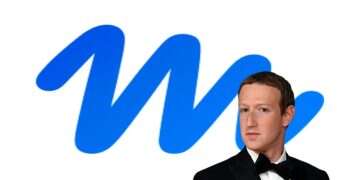 Mark Zuckerberg against the backdrop of the newly launched Muse app Muse surges to no. 1 as scrutiny intensifies