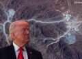 A satellite overview of the Pickaxe Mountain tunnel complex adjacent to the Natanz Nuclear Facility near Natanz, Isfahan province, central Iran, on June 30, 2026 (Front: President Donald Trump) Pentagon evaluates advanced bunker-busting capabilities as secret Iranian nuclear fortress expands