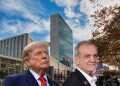 President Donald Trump and his Iranian counterpart, President Masoud Pezeshkian against the backdrop of the UN building in New York Trump tells aides to pursue Iran meeting at UN, but uncertainty lingers