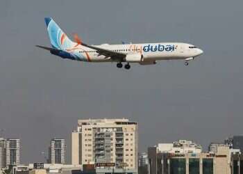 A flydubai aircraft. Photo: EPA Flydubai pilots' altercation prompted distress signal
