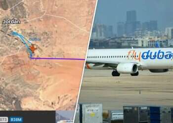 A flyDubai aircraft Tel Aviv-bound flight diverts to Saudi Arabia after hijacking code sent; incident unclear