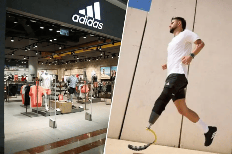 IDF veteran Shalev Biton for the Single Shoe campaign by Adidas