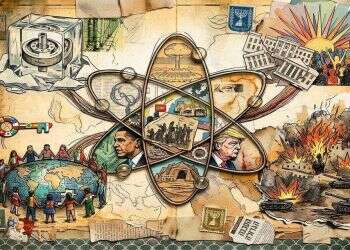 The nuclear issue. Illustration: Shlomi Charka The great struggle against Iran has a dangerous catch
