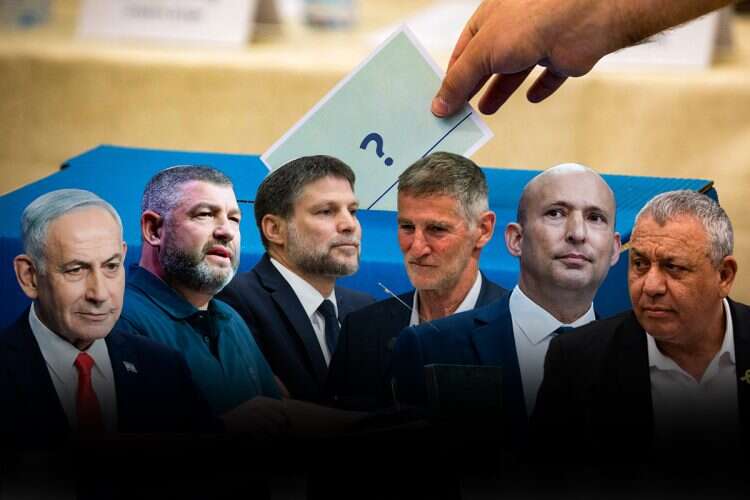 The Israeli elections. Photo: Oren Ben Hakoon, Reuters, Haim Goldberg/Flash90