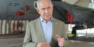 'Don't mess with us': Netanyahu issues ominous pre-election warning from IAF base