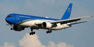 Wing of Zion. Photo: Koko Netanyahu heads to New York for lightning UN visit after delayed departure