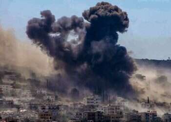 An IDF strike on Lebanon Iran threatens to reignite war over Hezbollah mountain bunker
