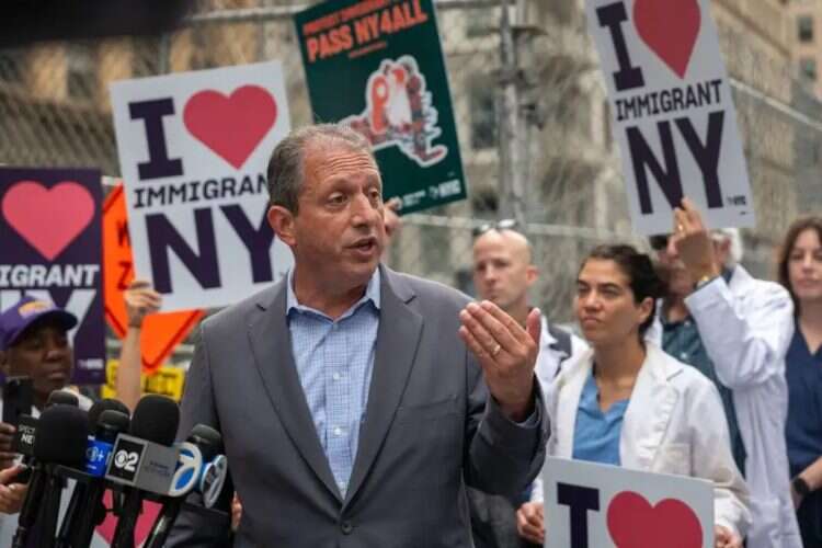 Democratic nominee Brad Lander in New York