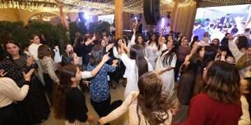 Nova survivors dance with new Torah three years after October 7 massacre