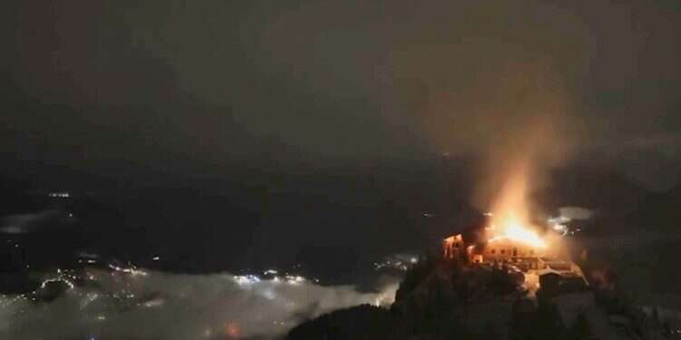 German man arrested over fire at Hitler's Eagle's Nest