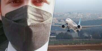 A flydubai aircraft and Hamam al-Hammami. Photo: Yoav Dagon Terrorist pilot admits plot to crash plane into Israel as investigators probe Iran link
