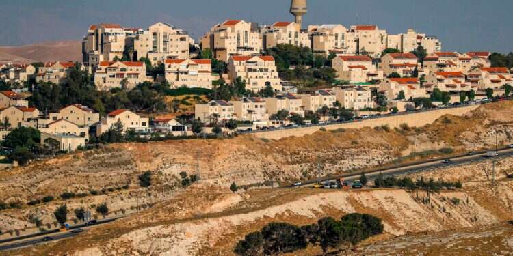 Maale Adumim, an Israeli city near the E1 area, on June 16, 2020 Miliband warns British businesses off E1 construction tenders over legal risk