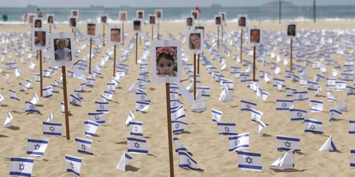 There is plenty of room for effective Israeli public diplomacy here. A rally in support of Israel at Copacabana Beach following the October 7 attacks. Photo: Reuters In a country that elected a Hamas-supporting president, a pro-Israel public remains
