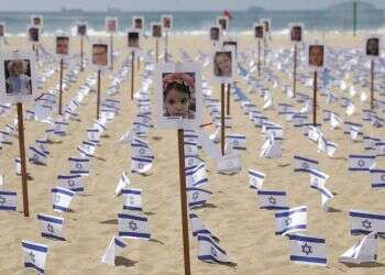 There is plenty of room for effective Israeli public diplomacy here. A rally in support of Israel at Copacabana Beach following the October 7 attacks. Photo: Reuters In a country that elected a Hamas-supporting president, a pro-Israel public remains