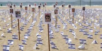 There is plenty of room for effective Israeli public diplomacy here. A rally in support of Israel at Copacabana Beach following the October 7 attacks. Photo: Reuters In a country that elected a Hamas-supporting president, a pro-Israel public remains