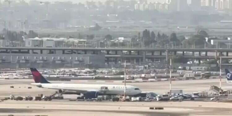 Delta passengers evacuated after bomb threat Delta flight evacuated at Ben Gurion Airport following bomb threat
