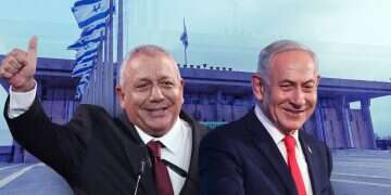 Deadlocked: Partial count gives Netanyahu's bloc 57 seats to Eisenkot's 47