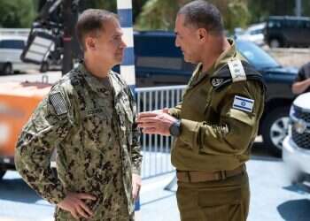 IDF Chief of Staff Lt. Gen. Eyal Zamir with Chairman of the US Joint Chiefs of Staff Gen. Dan Caine. Photo: IDF Spokesperson Netanyahu pushed for Iran strike, US held back after warning from IDF chief
