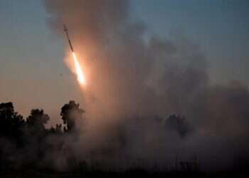 Iron Dome air defense system in action | Photo: IDF Spokesperson's Unit First Iron Dome interceptor made entirely in US delivered to Israel