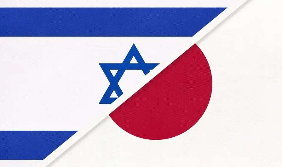 Japanese and Israeli flags Japan's territorial dispute with Russia poses a strategic dilemma for Israel