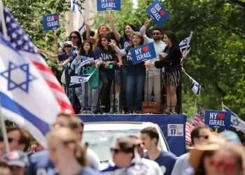 Israeli solidarity parade in New York. Photo: Reuters Ahead of the Israel Hayom Summit: Being Jewish in New York today
