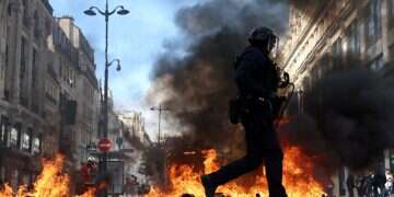 Civil revolt against the French Republic