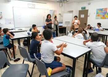Teachers and educators are part of the infrastructure that keeps society functioning in ordinary times, and of course in times of crisis. Photo: JINI/Ayal Margolin Teachers protected us. Now we must protect them