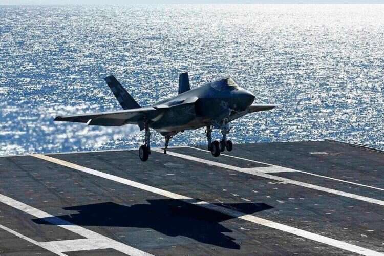 A US Air Force F-35 fighter jet. Photo: Reuters