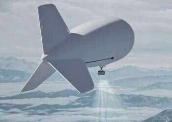 Tactical radar mounted on an aerostat. Photo: IAI Israel Aerospace Industries unveils new radar system with 360-degree threat detection