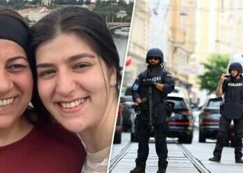 Mali and Liel Yahalomi (left) and the Vienna Police Israeli women's great escape ends in Africa: Mali, Liel arrested