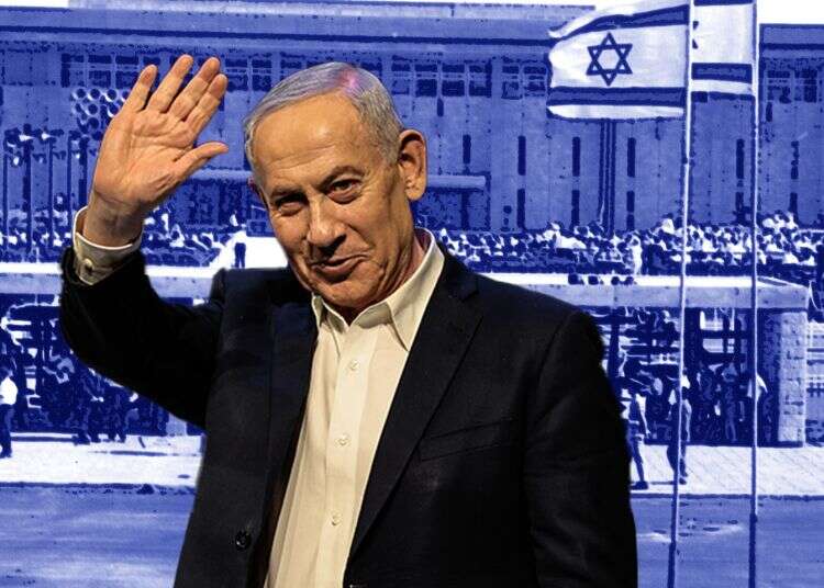 Netanyahu's remark hints at when he might step down