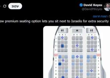 Want to feel safe on a flight? Sit next to Israelis