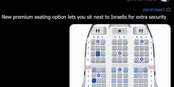 Want to feel safe on a flight? Sit next to Israelis