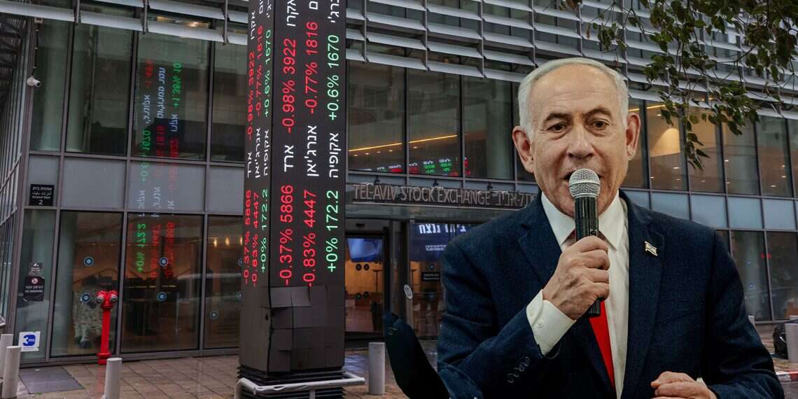 Netanyahu's banking sanctions warning. Photo: Yehoshua Yosef, Getty Images Fears grip Israeli markets after Netanyahu's banking sanctions warning