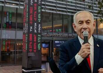Netanyahu's banking sanctions warning. Photo: Yehoshua Yosef, Getty Images Fears grip Israeli markets after Netanyahu's banking sanctions warning