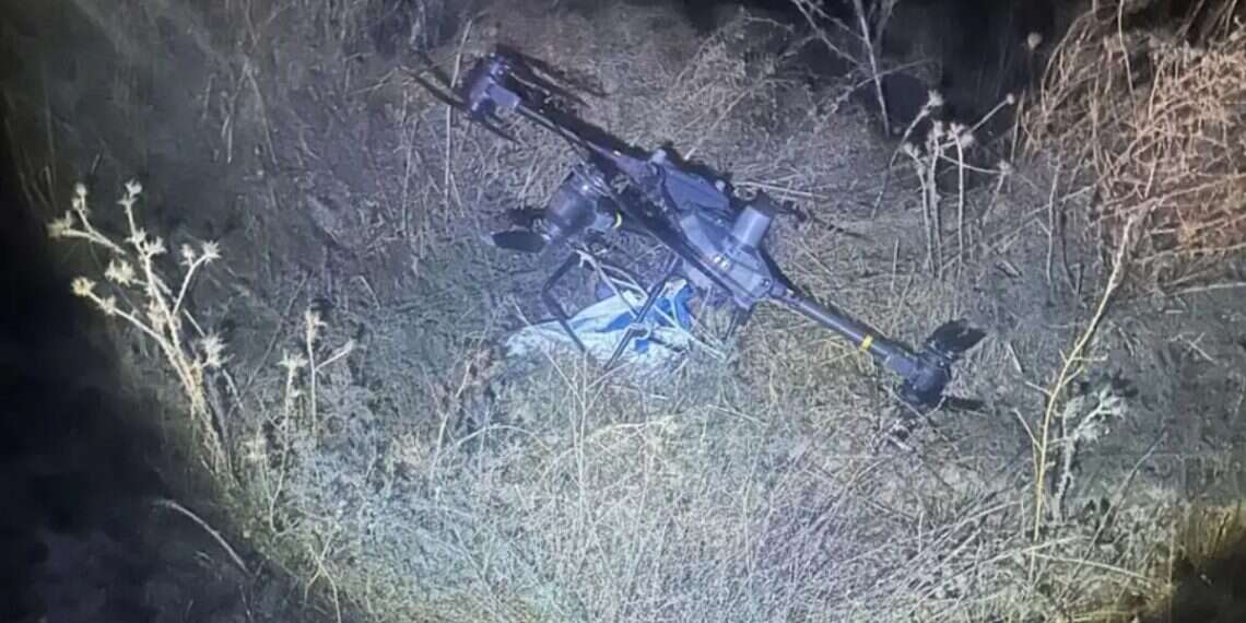 The IDF intercepted a smuggling drone making its way between Israel and Gaza New smuggling route into Gaza – drone carrying large quantity of hard drugs intercepted